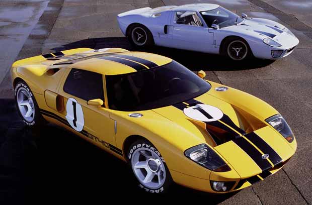 Ford GT40 - 1966 et 2002