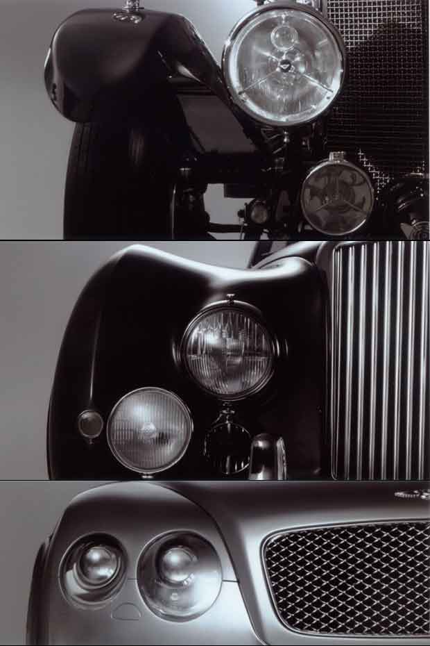 Bentley 1928, 1953, 2003.