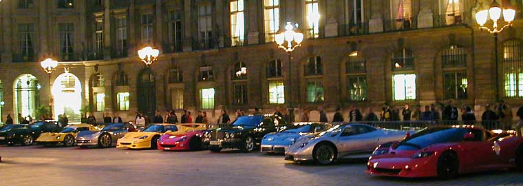 La place Vendôme, le 20 septembre au soir.